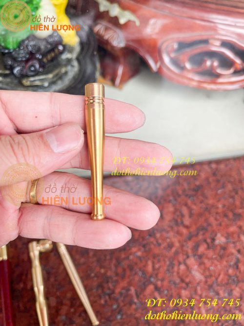 Tẩu hút thuốc bằng đồng cỡ bé