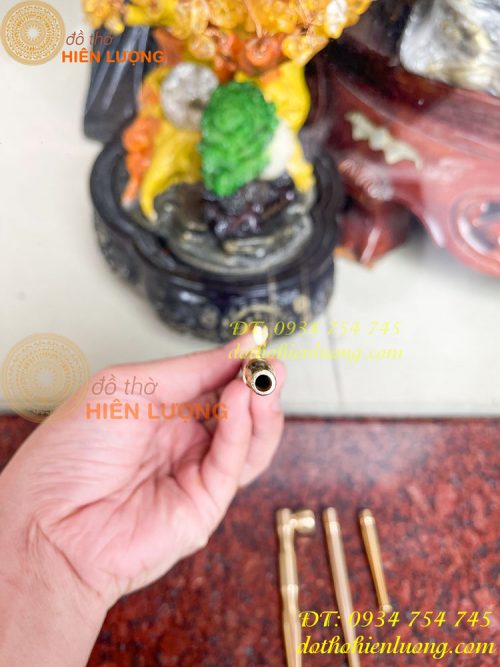 Tẩu hút thuốc bằng đồng cỡ bé