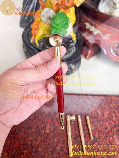 Tẩu hút thuốc bằng đồng cỡ bé