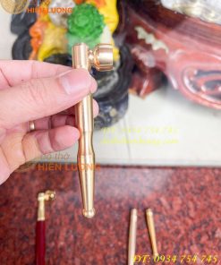 Tẩu hút thuốc bằng đồng cỡ bé