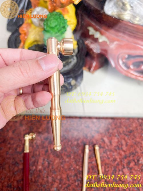 Tẩu hút thuốc bằng đồng cỡ bé