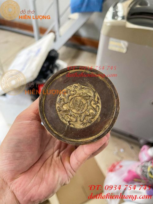 Ống Đựng Bút Thuận Buồm Xuôi Gió Bằng Đồng