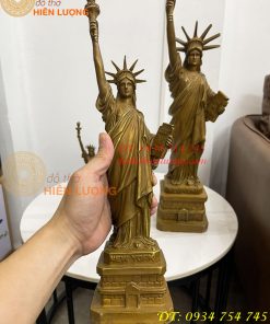 Tượng nữ thần tự do bằng đồng hun 3 cỡ