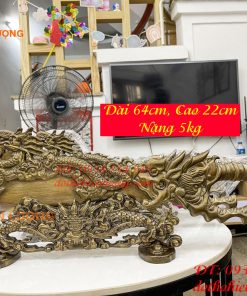 Đao Rồng Bằng Đồng Màu Nâu Dài 64cm