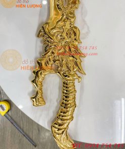 Đao Bằng Đồng Có Đế Mạ Vàng Dài 67cm