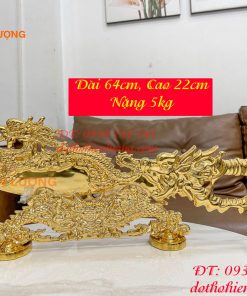 Đao Bằng Đồng Có Đế Mạ Vàng Dài 67cm