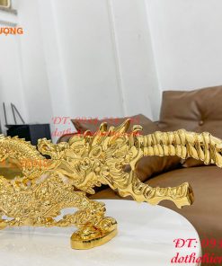 Đao Bằng Đồng Có Đế Mạ Vàng Dài 67cm