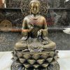 Tượng phật bổn sư bằng đồng cao 45cm