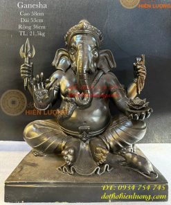 Tượng Phật Ganesha Cỡ Đại Bằng Đồng