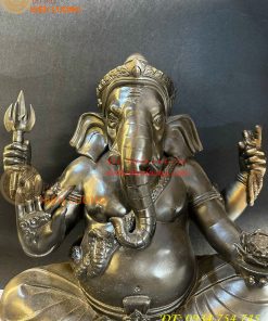 Tượng Phật Voi Ganesha Bằng Đồng