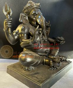 Tượng Phật Voi Ganesha Bằng Đồng