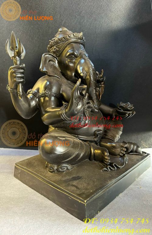 Tượng Phật Voi Ganesha Bằng Đồng