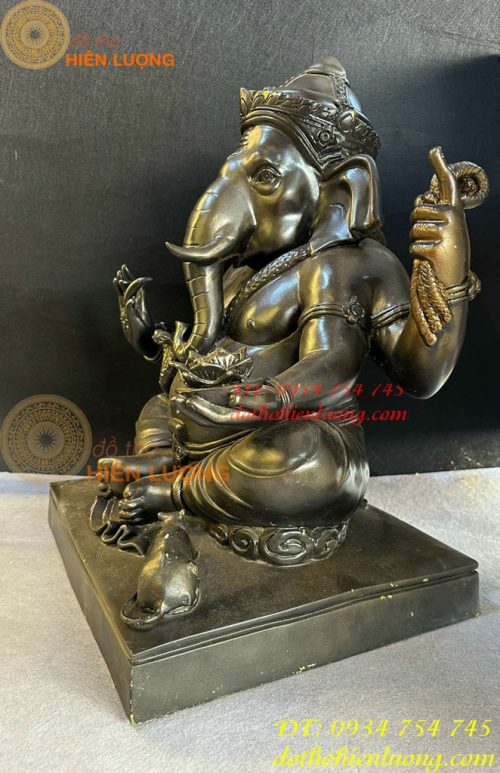 Tượng Phật Ganesha Cỡ Đại Bằng Đồng