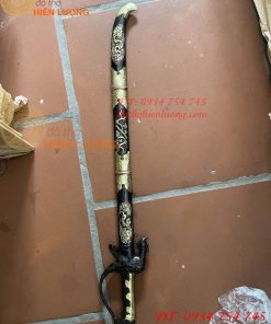 Kiếm Thờ Bằng Đồng Màu Nâu Giả Cổ