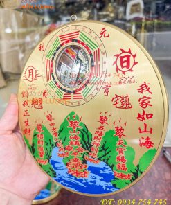 Gương Sơn Hải Chấn Bằng Đồng Phong Thủy