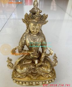 Tượng Kim Cang Tát Đỏa Bằng Đồng Cao 30cm