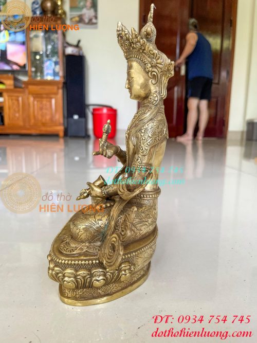 Tượng Kim Cang Tát Đỏa Bằng Đồng Cao 30cm