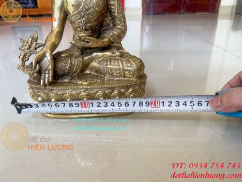 Tượng Phật Dược Sự Bằng Đồng Mật Tông