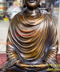 Tượng Thích Ca Bằng Đồng Cao 30cm