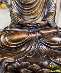 Tượng Thích Ca Bằng Đồng Cao 30cm
