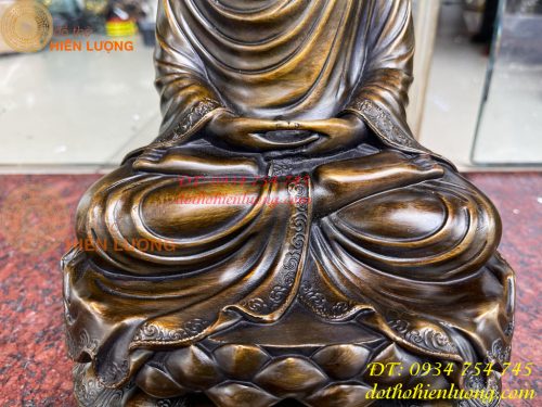 Tượng Thích Ca Bằng Đồng Cao 30cm
