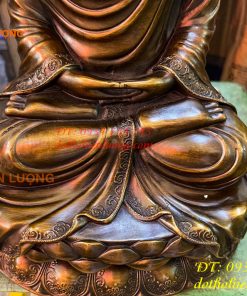 Tượng Thích Ca Bằng Đồng Cao 30cm
