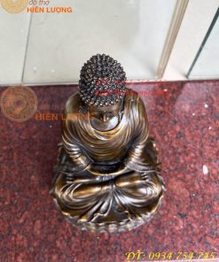 Tượng Thích Ca Bằng Đồng Cao 30cm