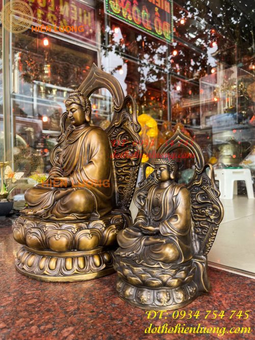 Tượng Phật Thích Ca Chư Thiên Bằng Đồng Hun