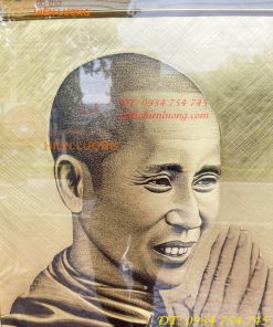 Tranh Sư Thích Minh Tuệ Bằng Đồng Xước