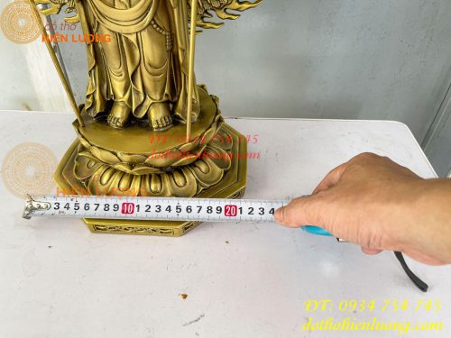 Tượng Phật Thiên Thủ Thiên Nhãn Đứng Cao 60cm Bằng Đồng