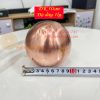 Quả Cầu Đồng Đỏ Gò Tay ĐK 10cm Trang Trí