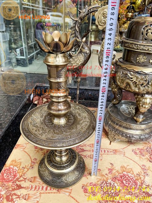 Bộ Ngũ Sự Đỉnh Rồng Nổi Cao 70cm Màu Hai Công Nghệ