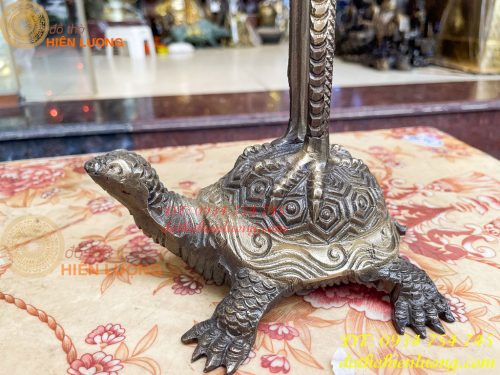 Đôi Hạc Cao 72cm Bằng Đồng Thờ Cúng Màu Hai Công Nghệ