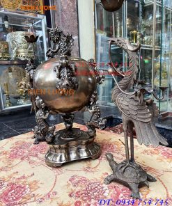 Tam Sự Đỉnh Thất Lân Vờn Cầu Bằng Đồng Hun