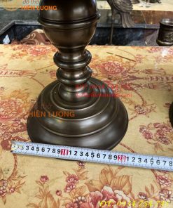 Đôi Chân Nến Cao 60cm Bằng Đồng Hun