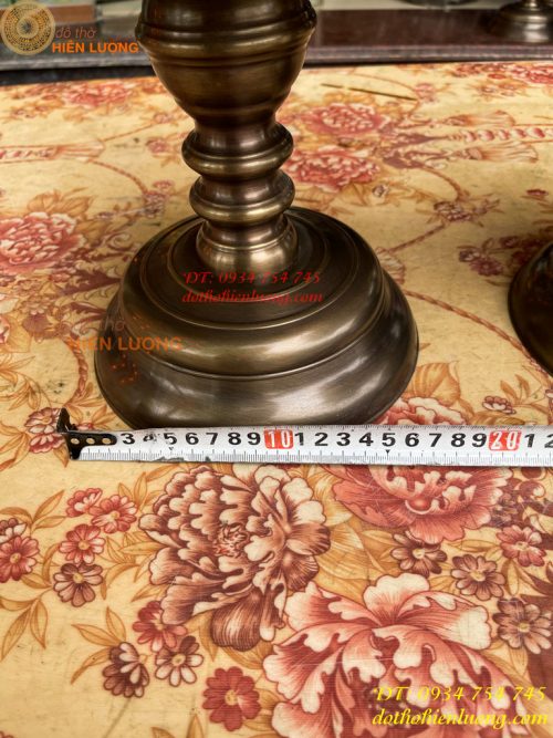 Bộ Ngũ Sự Đỉnh Sòi Cao 60cm Bằng Đồng Hun Giả Cổ