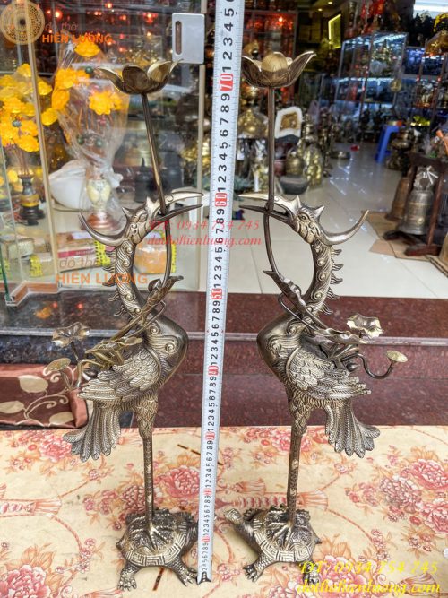 Bộ Ngũ Sự Đỉnh Rồng Cao 65cm Bằng Đồng Hai Công Nghệ