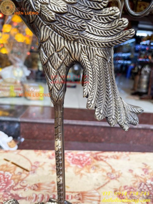 Bộ Ngũ Sự Đỉnh Rồng Cao 65cm Bằng Đồng Hai Công Nghệ