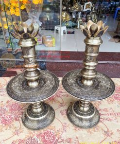 Bộ Ngũ Sự Đỉnh Rồng Cao 65cm Bằng Đồng Hai Công Nghệ