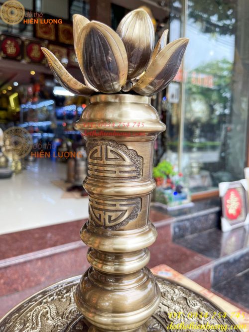 Bộ Ngũ Sự Đỉnh Rồng Cao 65cm Bằng Đồng Hai Công Nghệ