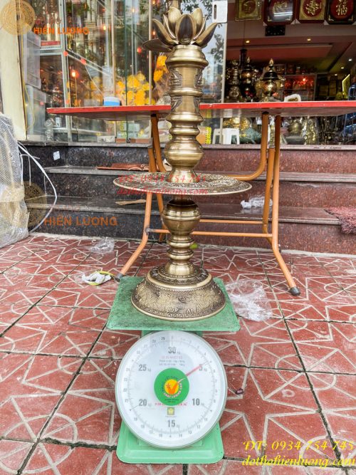 Bộ Ngũ Sự Đỉnh Rồng Cao 65cm Bằng Đồng Hai Công Nghệ