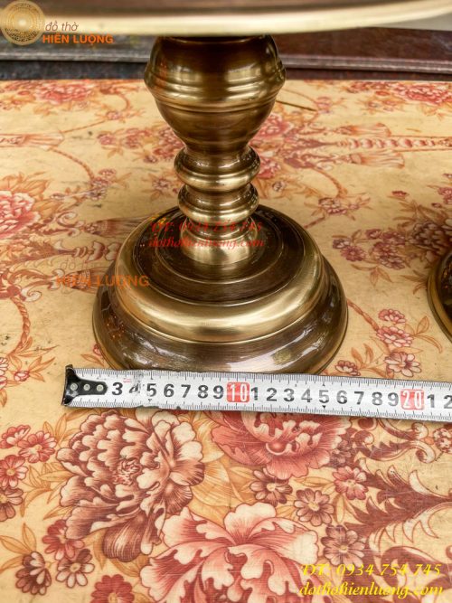 Bộ Ngũ Sự Đỉnh Sòi Cao 55cm Bằng Đồng Hai Công Nghệ