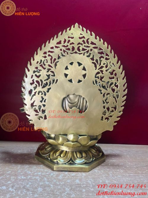 Tượng Phật Chuẩn Đề Cao 42cm Bằng Đồng Vàng