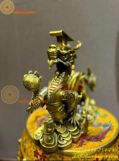 Tượng Vua Rồng Bằng Đồng Phong Thủy