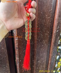 Dây Treo Hồ Lô Ngũ Đế Bằng Đồng Phong Thủy