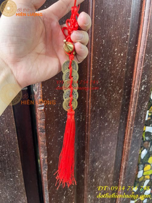 Dây Treo Hồ Lô Ngũ Đế Bằng Đồng Phong Thủy