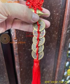 Dây Treo Hồ Lô Ngũ Đế Bằng Đồng Phong Thủy