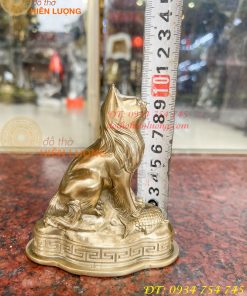 Tượng Mèo Việt Nam Bằng Đồng Phong Thủy