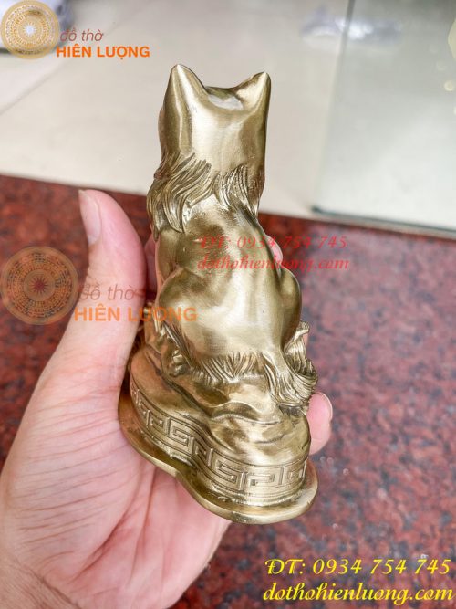 Tượng Mèo Việt Nam Bằng Đồng Phong Thủy