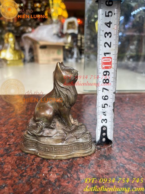 Tượng Mèo Việt Nam Bằng Đồng Phong Thủy